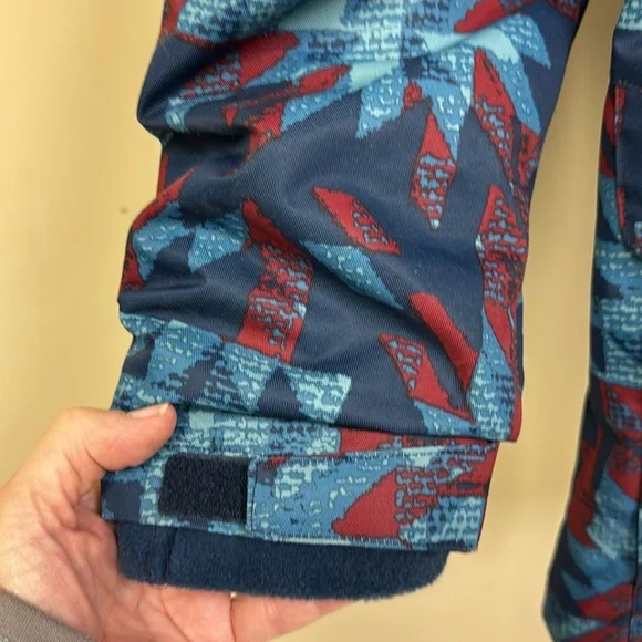 Child’s Columbia coat. Blues and burgundy in color. Jackets & Coats